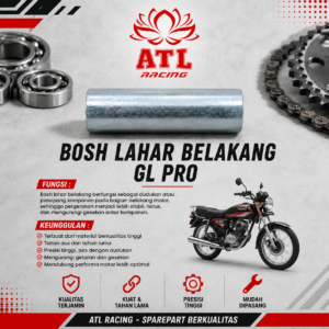 BOSH LAHAR BELAKANG GL-PRO 17-83 - ATL RACING - 1 PCS