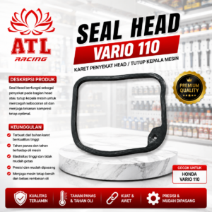 SEAL HEAD VARIO 110 KVB - Vario 110 Carbu - ATL RACING - 1 PCS