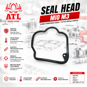 SEAL HEAD MIO M3 2PH - Mio Z/Mio Soul GT 125/Fino 125/Fino FI/X-Ride 125 - ATL RACING - 1 PCS
