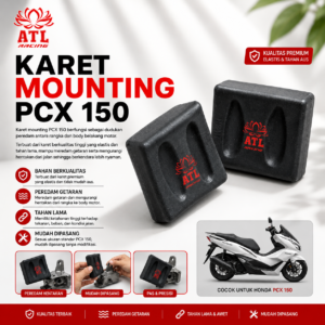 KARET MOUNTING PCX 150 (2 PCS)- K36J K97 2014-202 - ATL RACING - 1 PCS