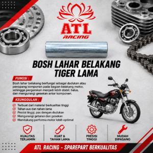 BOSH LAHAR BELAKANG TIGER LAMA 17-87 - ATL RACING - 50 PCS