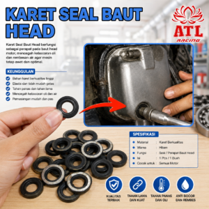 SEAL HEAD RING UP Beat/Vario - ATL RACING - 1 PCS