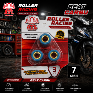 ROLLER RACING BEAT CARBU 7 GRAM - Beat Carbu/Scoopy/Spacy - ATL RACING - 1 SET