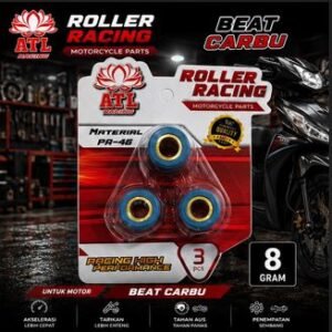 ROLLER RACING BEAT CARBU 8 GRAM - Beat Carbu/Scoopy/Spacy - ATL RACING - 1 SET