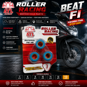 ROLLER RACING BEAT FI 13 GRAM - SCOOPY FI/VARIO 110 - ATL RACING - 1 SET