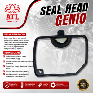 SEAL HEAD GENIO K1A - Beat/Beat Street LED/Scoopy ESP - ATL RACING - 1 PCS