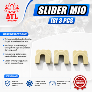 SLIDER MIO - Mio Sporty/Mio Smile/Mio Soul/Nouvo/Fino Karbu/FI/Mio J/Mio GT/Mio M3/X-Ride/Soul GT/NMax - ATL RACING - 1 SET
