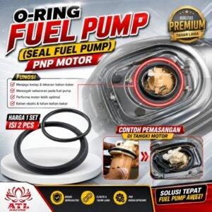KARET FUEL PUMP BEAT FI - Vario/Spacy FI/Scoopy (2 PCS) - ATL RACING - 1000 PCS