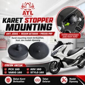 MOUNTING PCX 160 (K1Z) - Vario 160/ADV 160 (2 PCS) - ATL RACING - 1 PCS