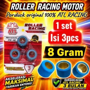 ROLLER RACING VARIO 8 GRAM - Vario 125/150/160/PCX/ADV/Stylo/Beat New/Scoopy New/Genio - ATL RACING - 1 SET