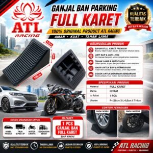 KARET GANJALAN PARKING FULL KARET - ATL RACING - 1 PCS